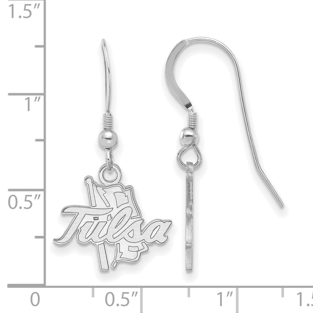 Sterling Silver University of Georgia Small Dangle Earrings - The Black Bow  Jewelry Company