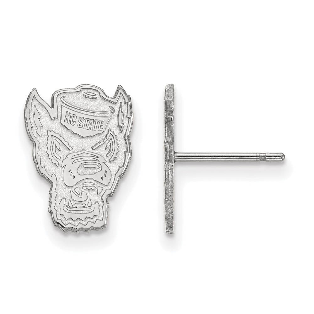 Sterling Silver North Carolina State Sm Post Earrings, Item E15296 by The Black Bow Jewelry Co.