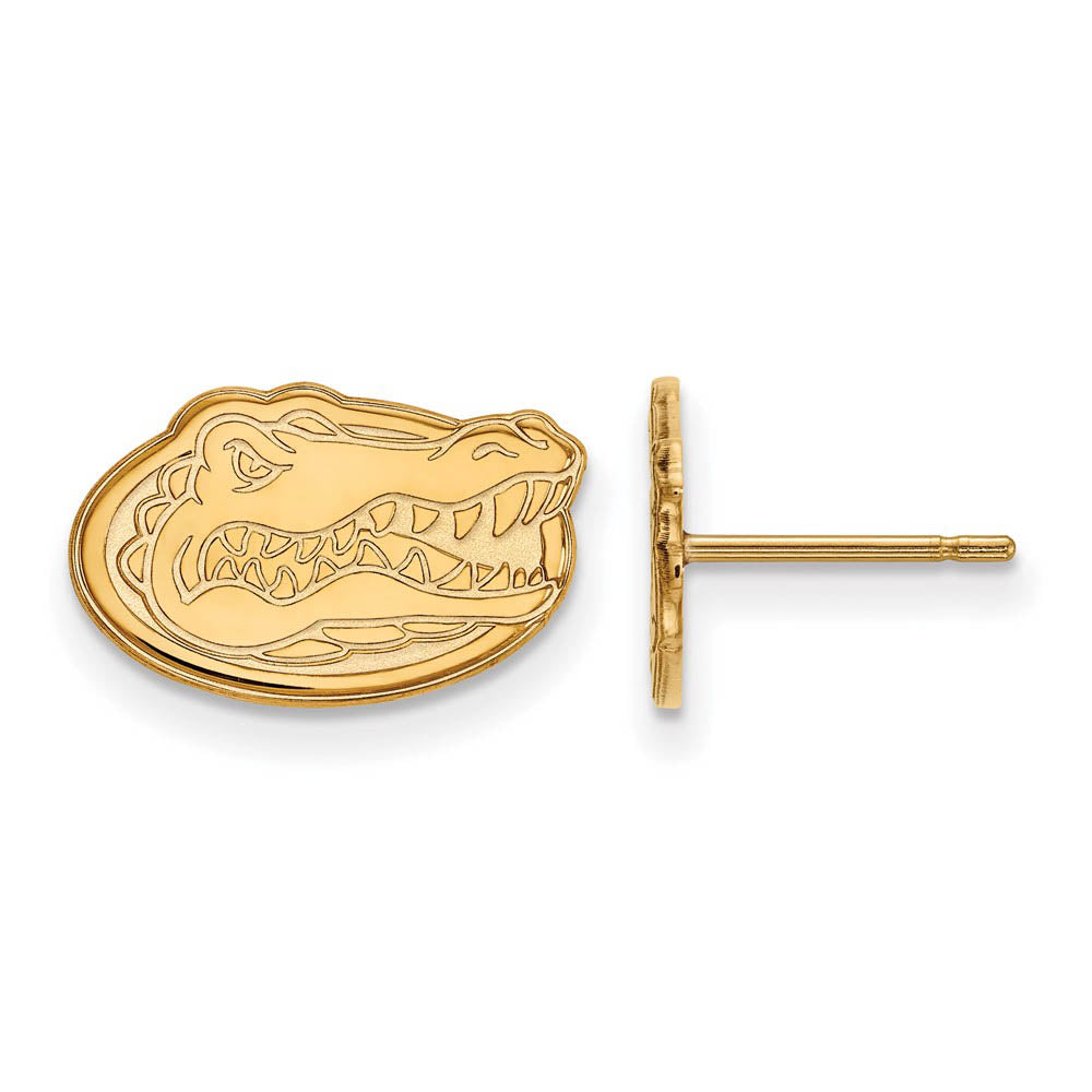 10k Yellow Gold University of Florida XS (Tiny) Mascot Post Earrings, Item E15779 by The Black Bow Jewelry Co.