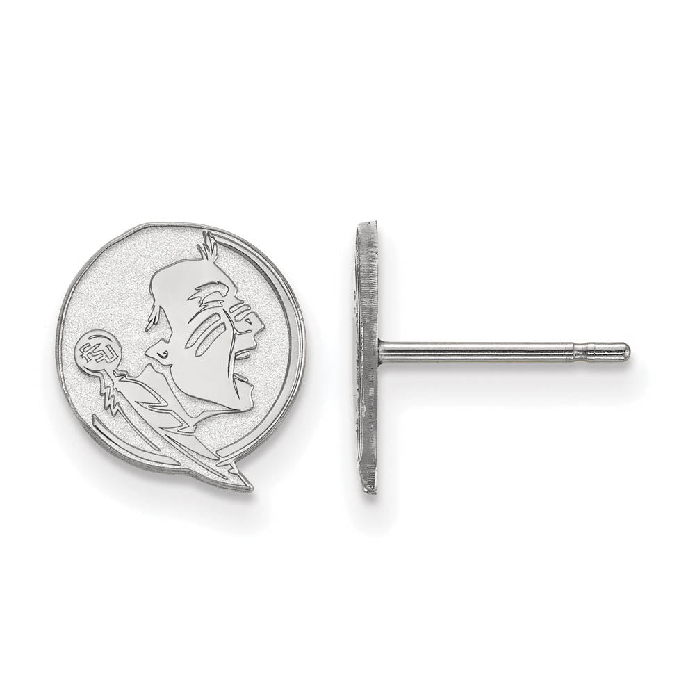 Sterling Silver Florida State University XS (Tiny) Post Earrings, Item E16362 by The Black Bow Jewelry Co.
