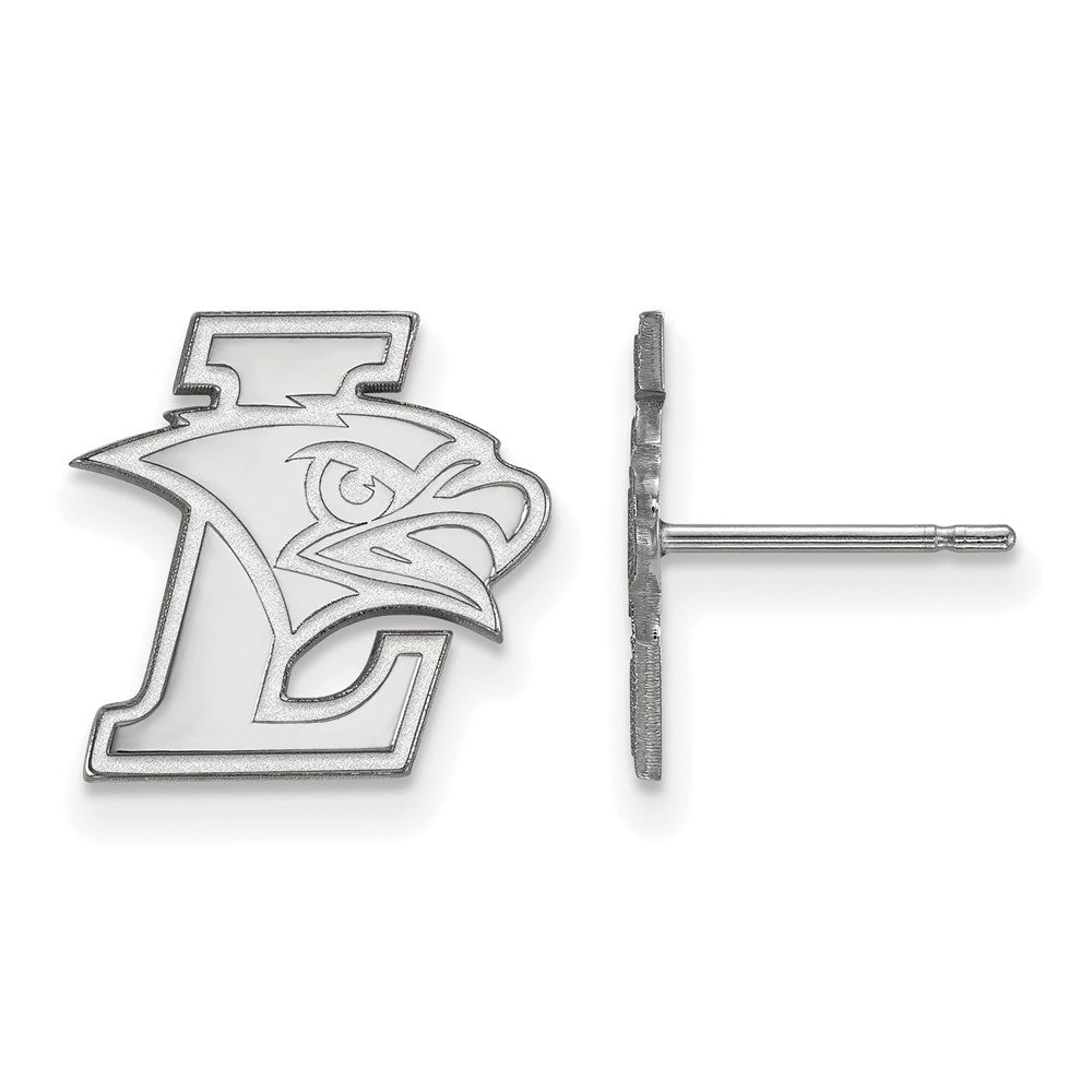Sterling Silver Lehigh University Small Logo Post Earrings, Item E19006 by The Black Bow Jewelry Co.