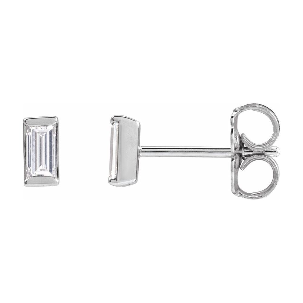 14K Yellow or White Gold 1/4 CTW (SI2-SI3, G-I) Diamond Stud Earrings, Item E19150 by The Black Bow Jewelry Co.