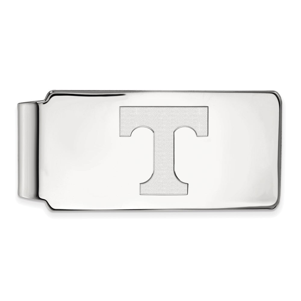 Sterling Silver U of Tennessee Money Clip, Item M10286 by The Black Bow Jewelry Co.