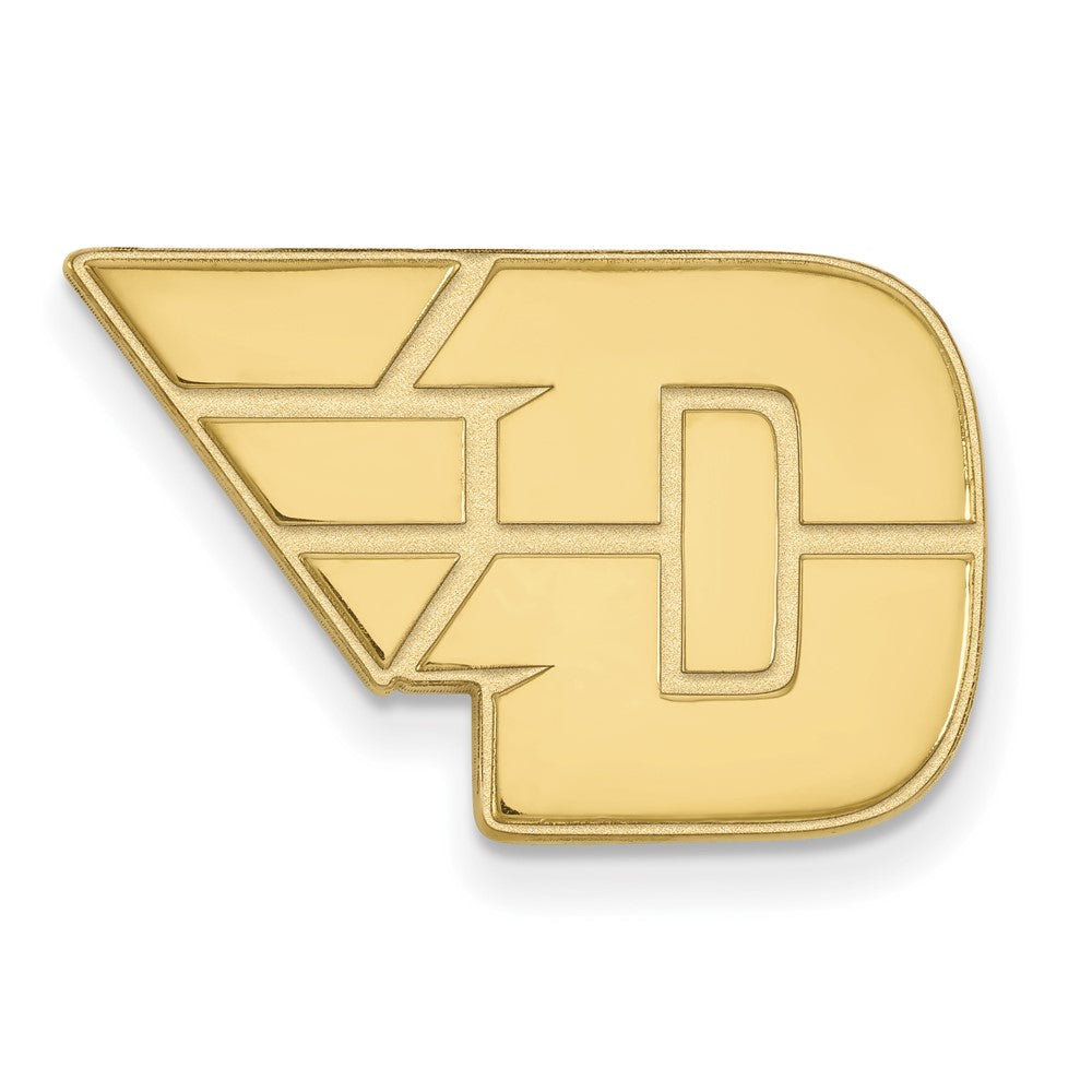 14K Yellow Gold University of Dayton 22mm Lapel or Tie Pin, Item M12144 by The Black Bow Jewelry Co.