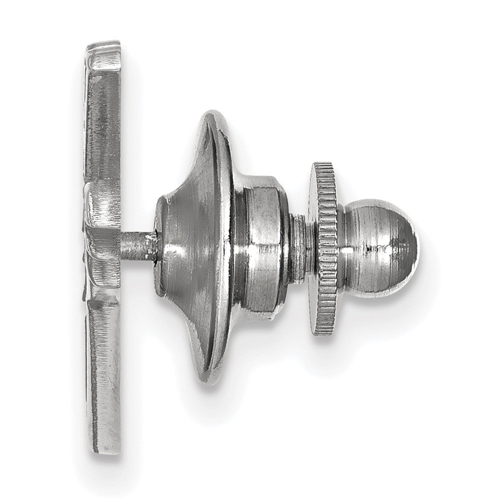 Alternate view of the Sterling Silver University of Texas San Antonio 29mm Roadrunner Pin by The Black Bow Jewelry Co.
