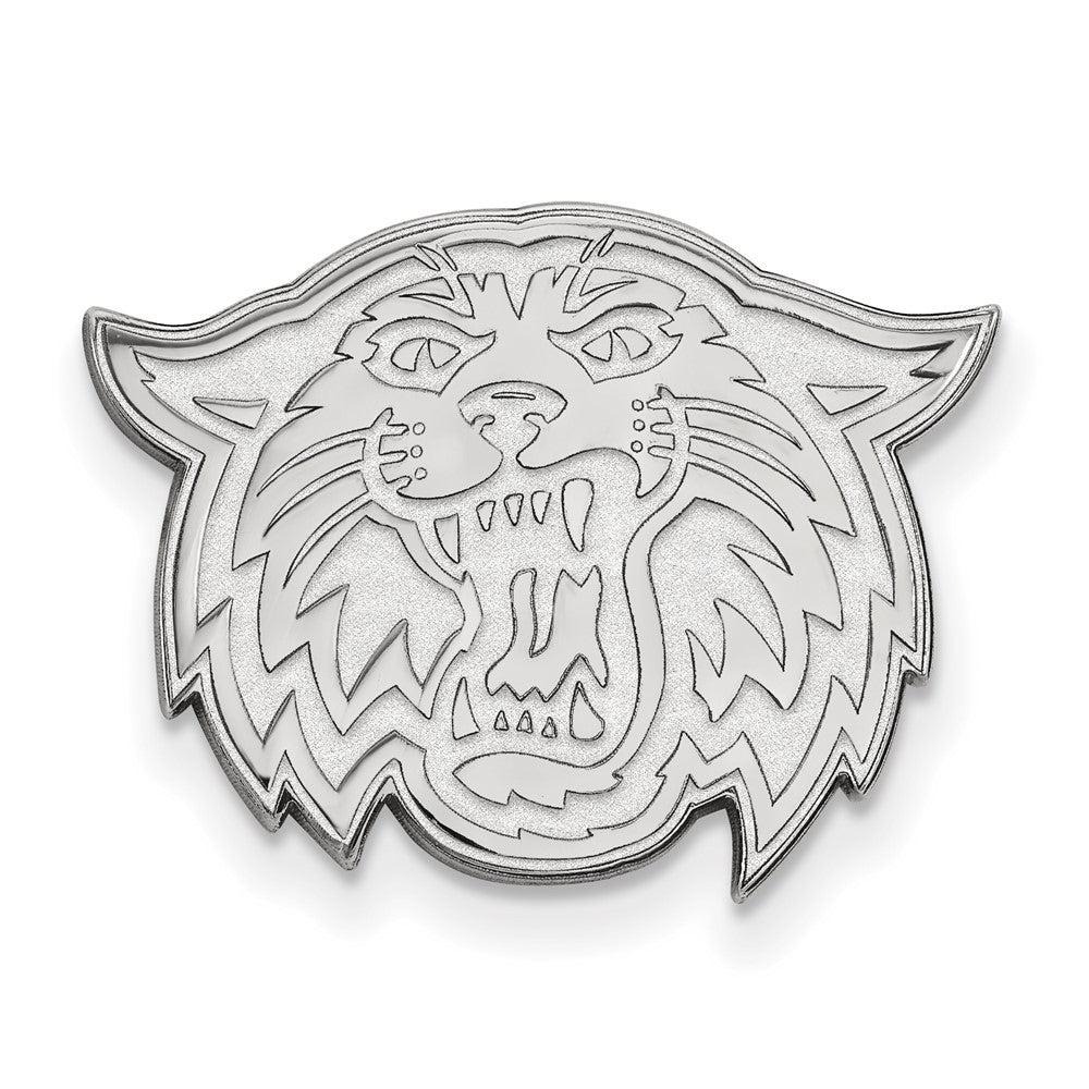 Sterling Silver Villanova University Wildcat 21mm Lapel or Tie Pin, Item M12296 by The Black Bow Jewelry Co.