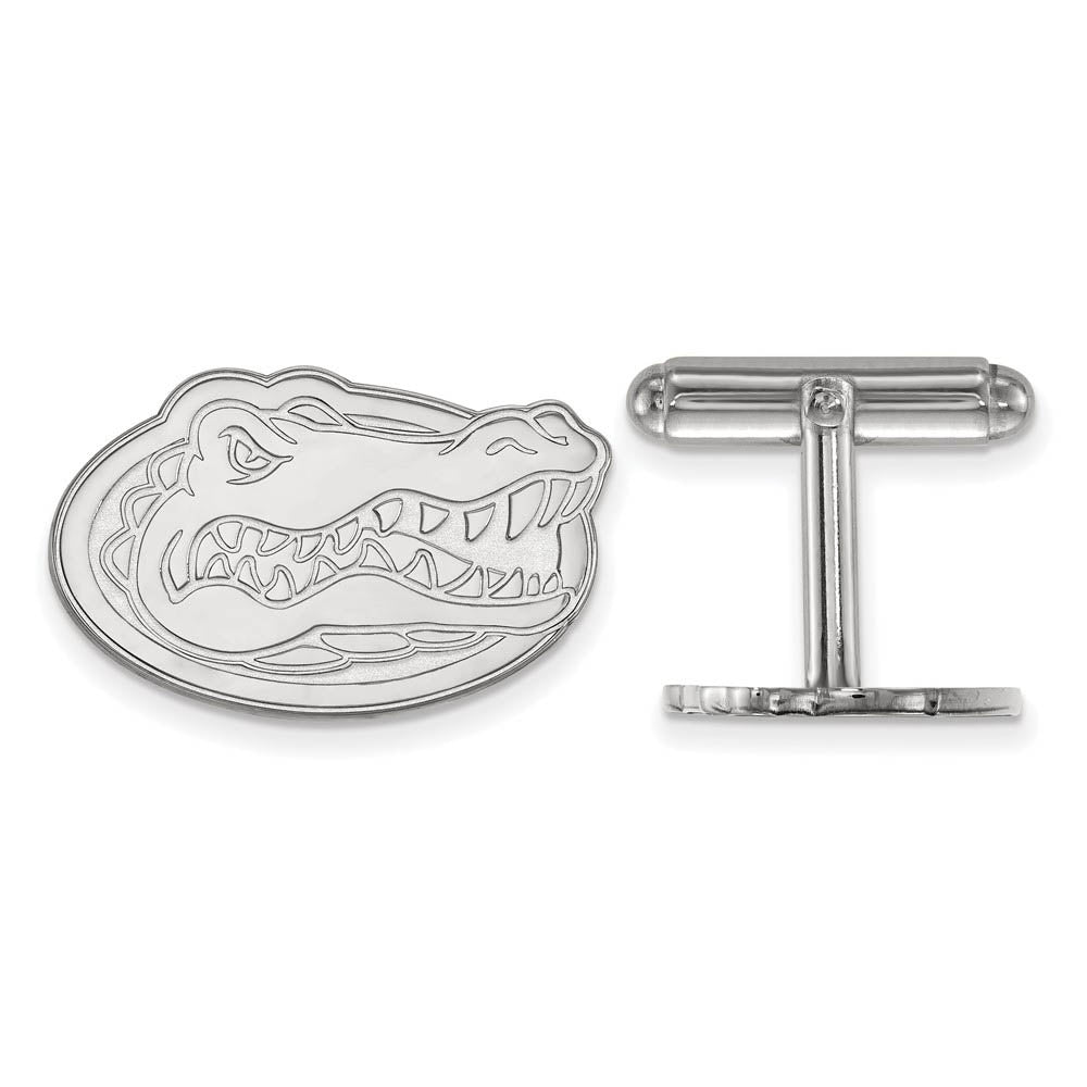 Sterling Silver University of Florida Mascot Cuff Links, Item M9250 by The Black Bow Jewelry Co.