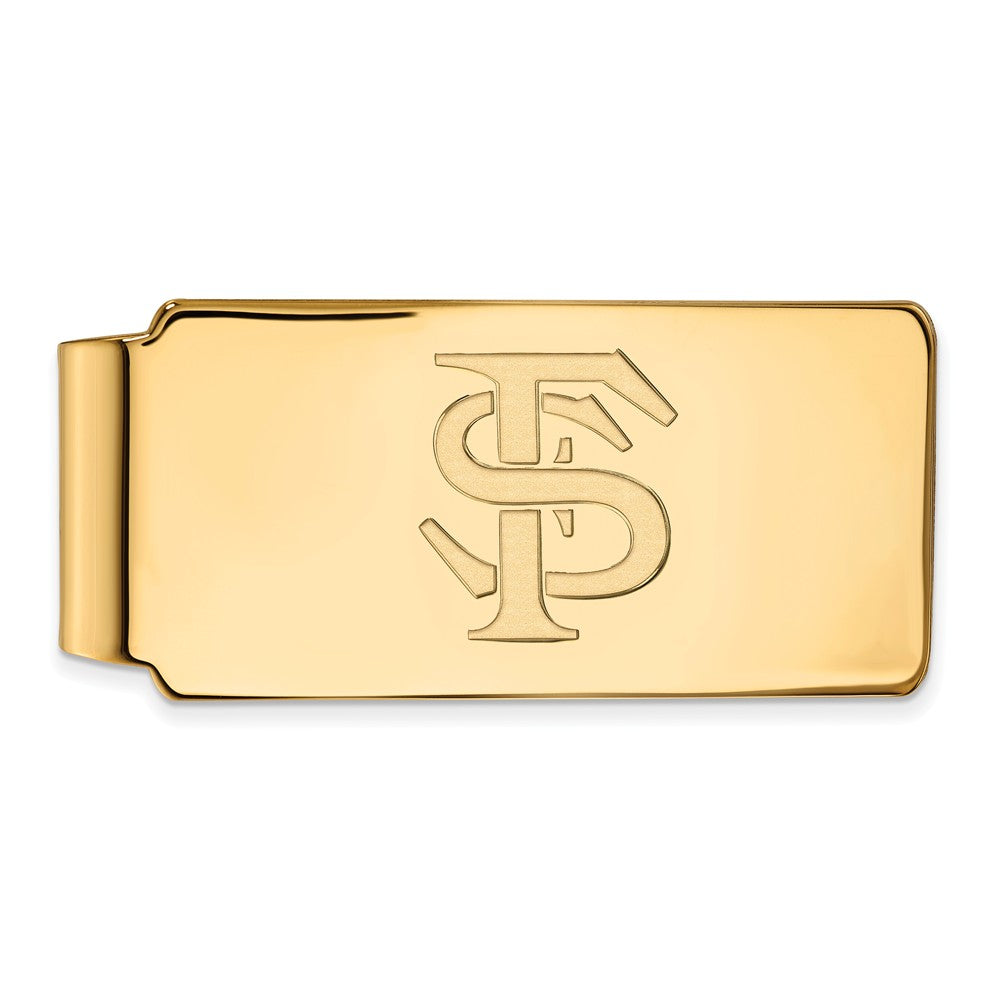 10k Yellow Gold Florida State Money Clip, Item M9786 by The Black Bow Jewelry Co.