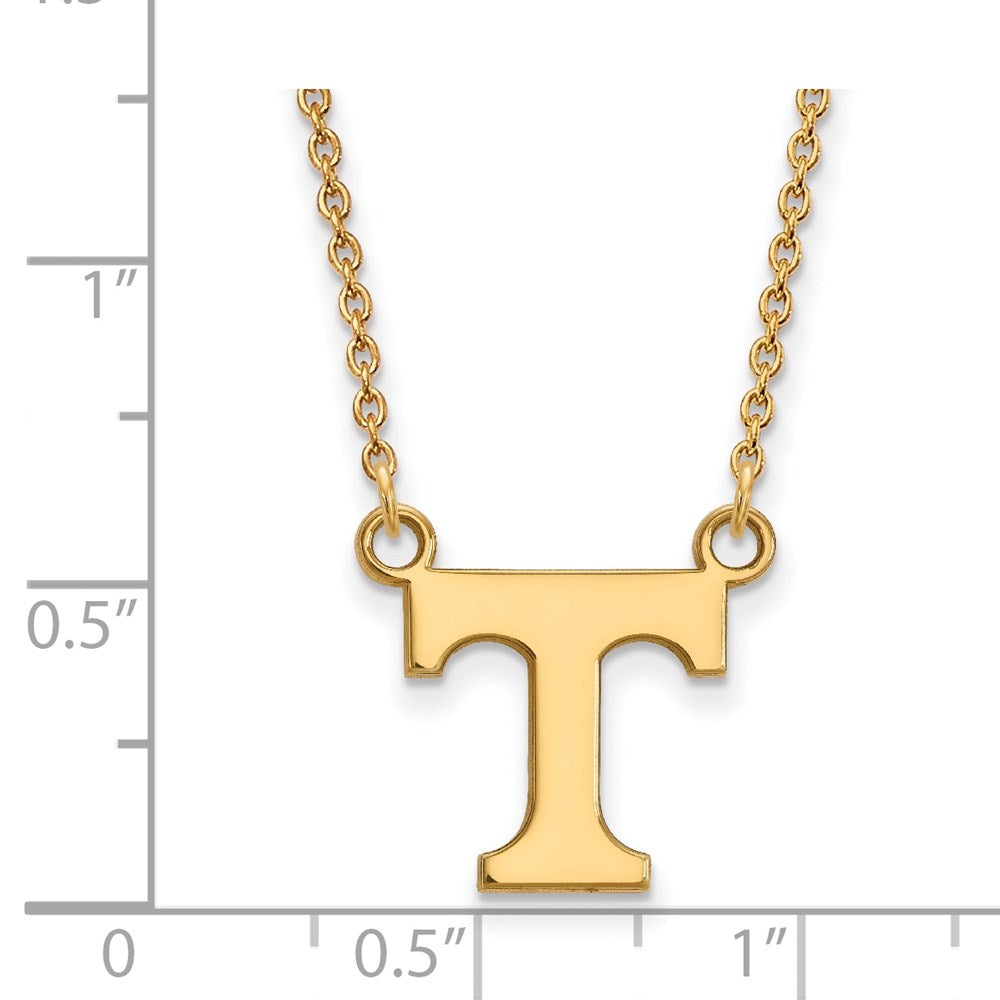 10 k gold letter order T pendant