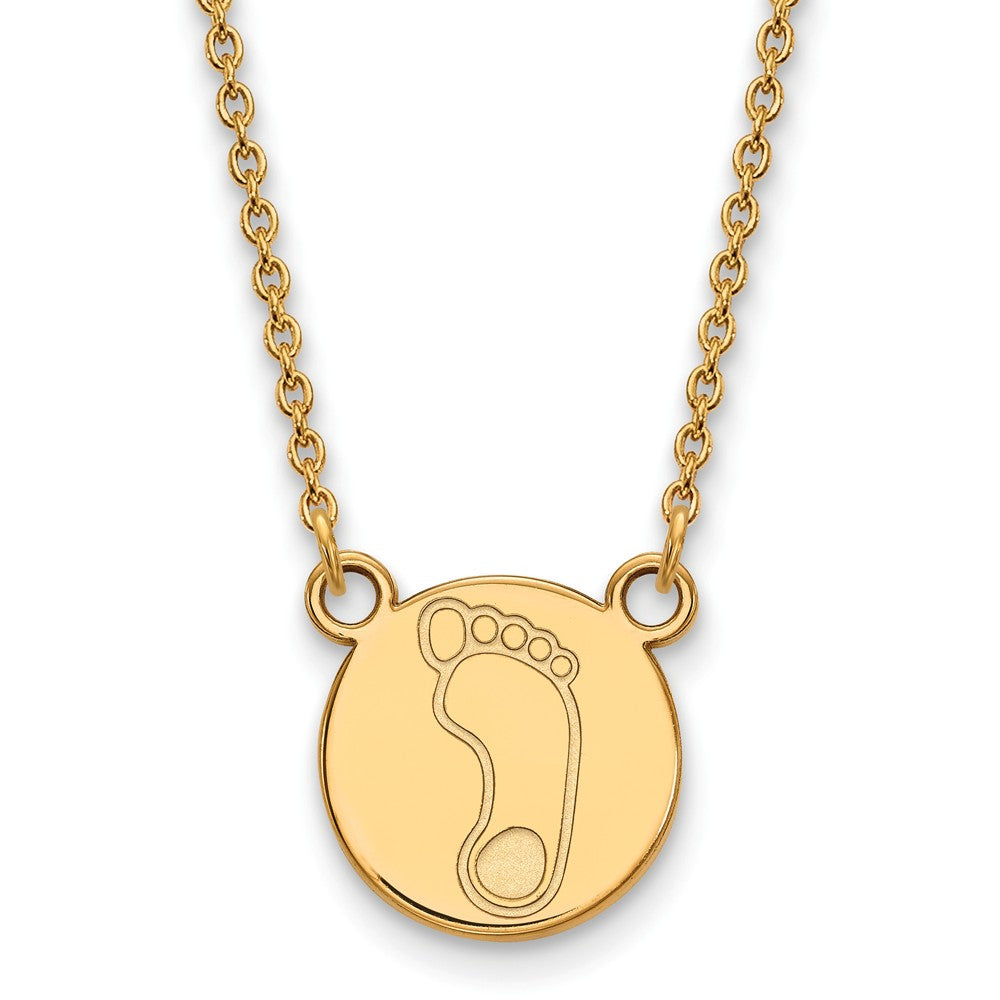 14k Gold Plated Silver North Carolina Tar Heals Pendant Necklace, Item N13785 by The Black Bow Jewelry Co.