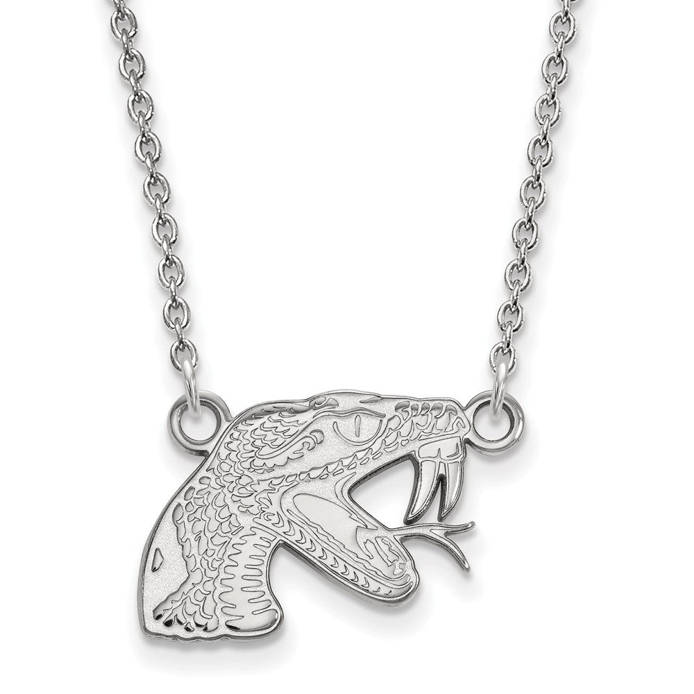 Sterling Silver Florida A&M U Small Mascot Pendant Necklace, Item N13874 by The Black Bow Jewelry Co.