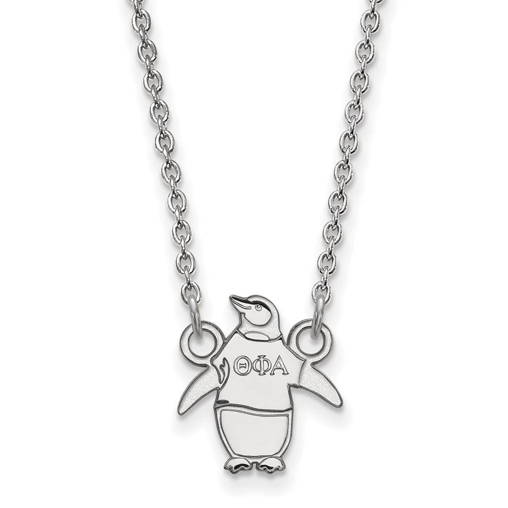 Sterling Silver Theta Phi Alpha XS (Tiny) Necklace, Item N15187 by The Black Bow Jewelry Co.