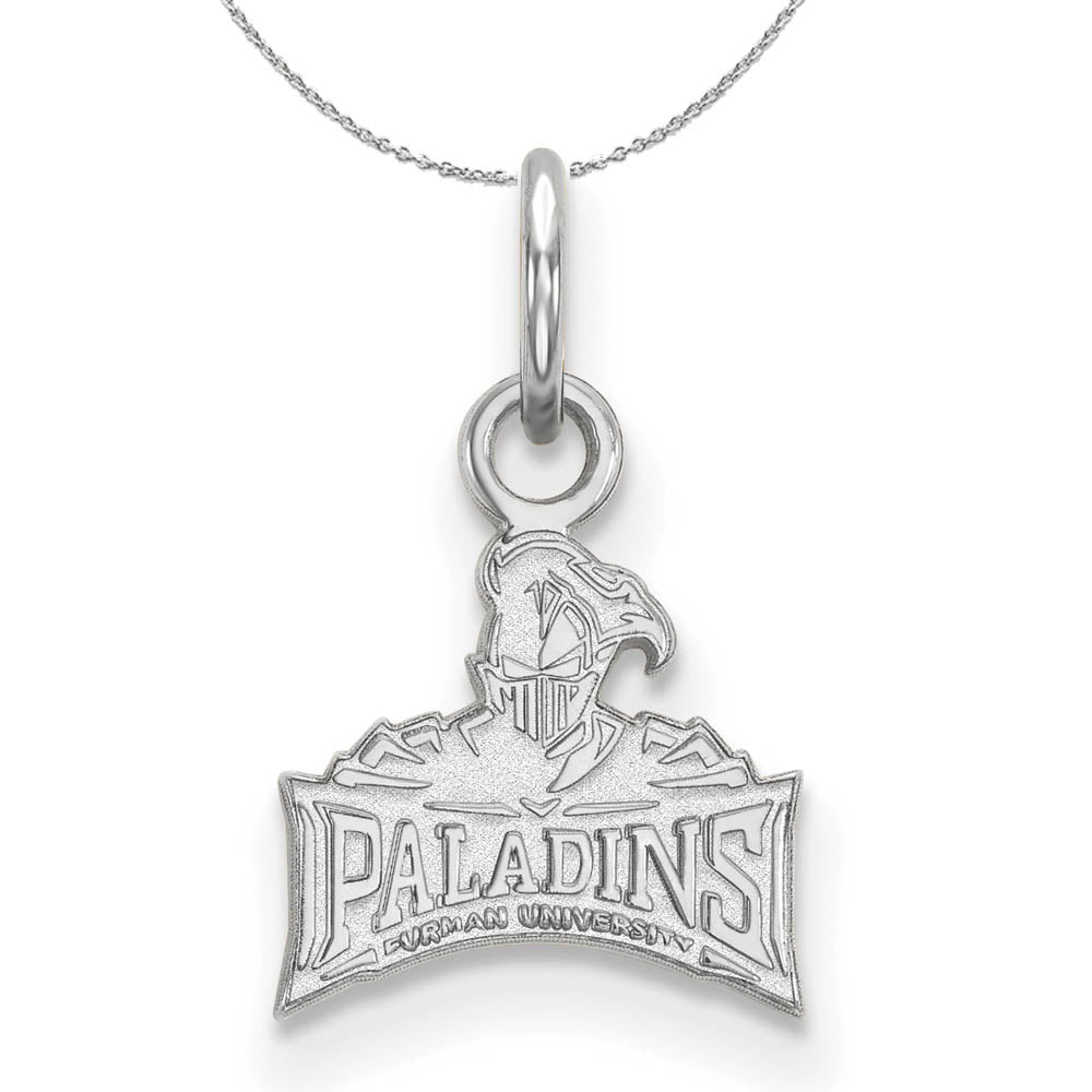 Sterling Silver Furman U XS (Tiny) Pendant Necklace, Item N16692 by The Black Bow Jewelry Co.