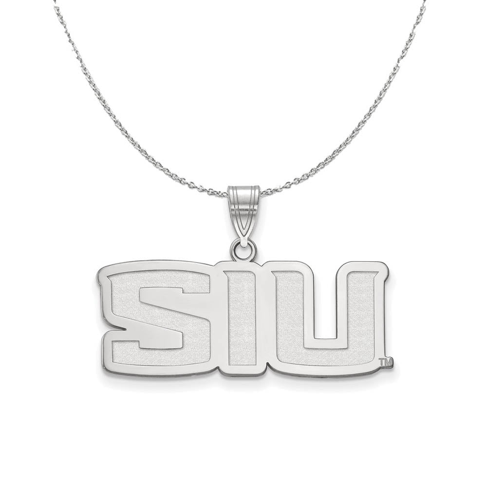 Sterling Silver U. of Nebraska Medium 'Huskers' Necklace, Item N17133 by The Black Bow Jewelry Co.