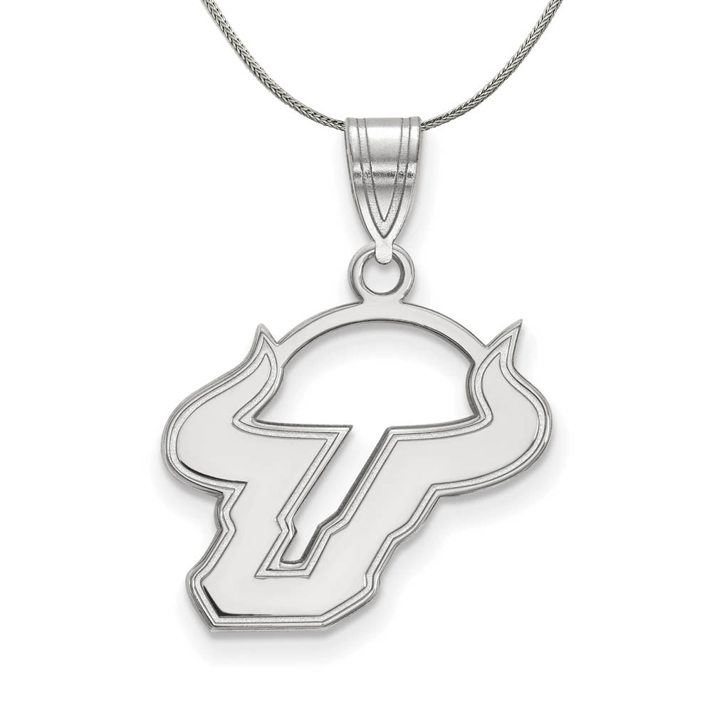 Sterling Silver South Florida Medium Necklace, Item N17136 by The Black Bow Jewelry Co.