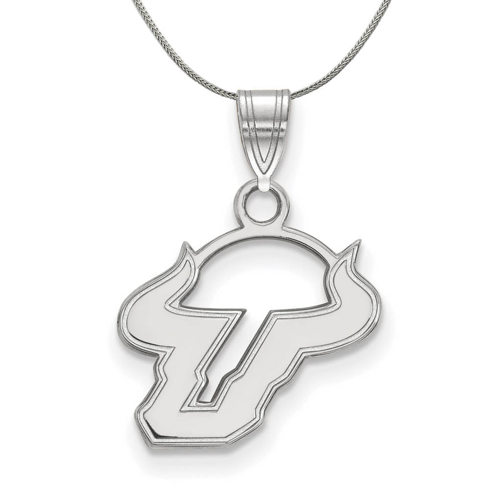 Sterling Silver South Florida Small Necklace, Item N17453 by The Black Bow Jewelry Co.