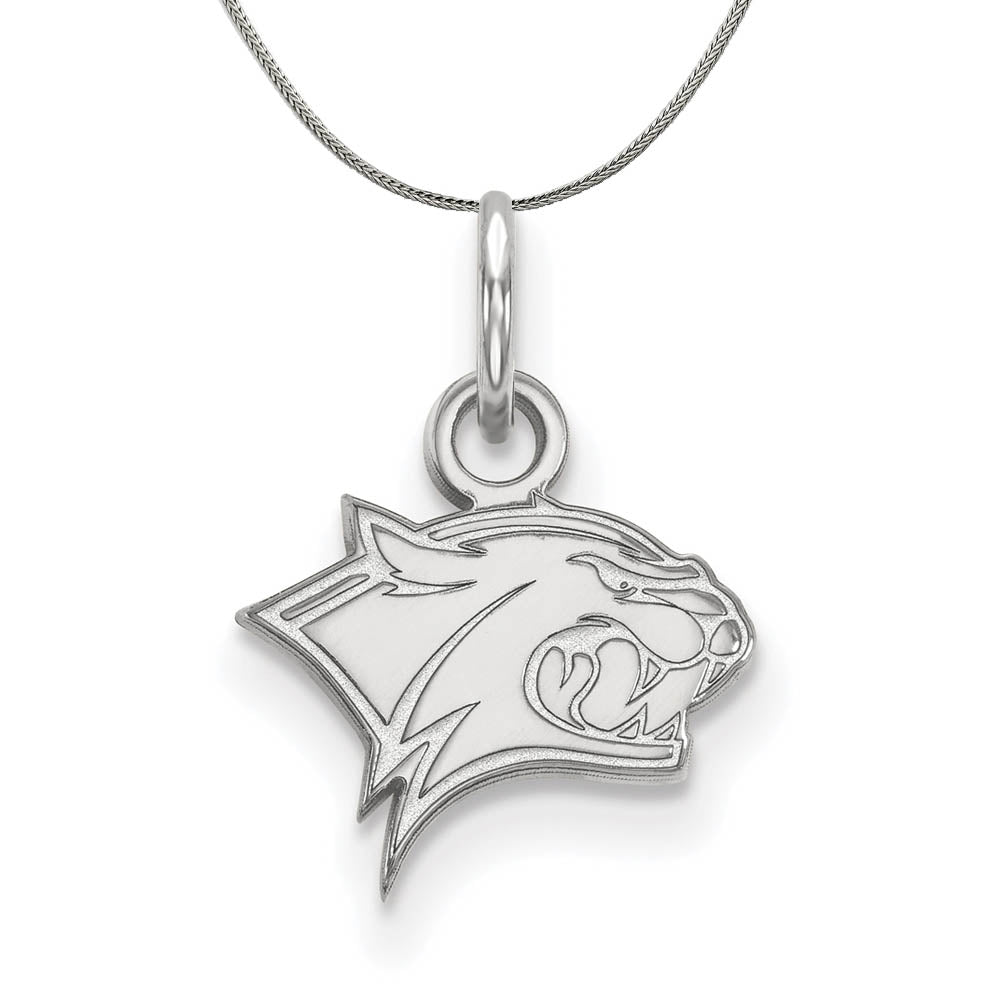 Sterling Silver U. of New Hampshire XS (Tiny) Pendant Necklace, Item N17677 by The Black Bow Jewelry Co.