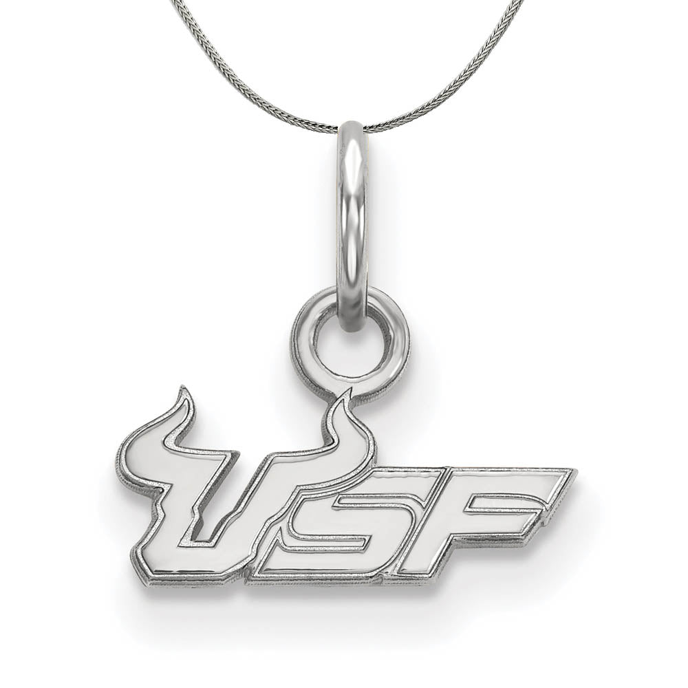 Sterling Silver South Florida XS (Tiny) Pendant Necklace, Item N17681 by The Black Bow Jewelry Co.