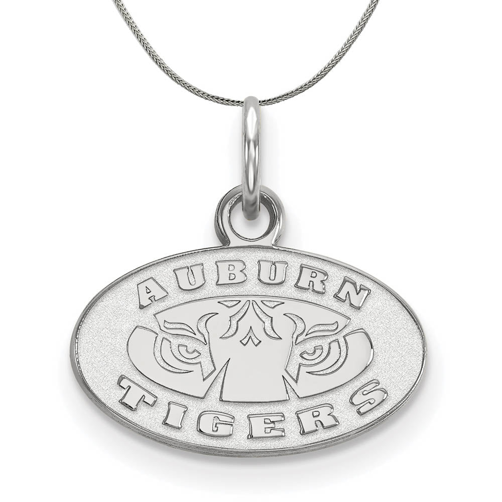 Sterling Silver Auburn U XS (Tiny) Pendant Necklace, Item N17697 by The Black Bow Jewelry Co.