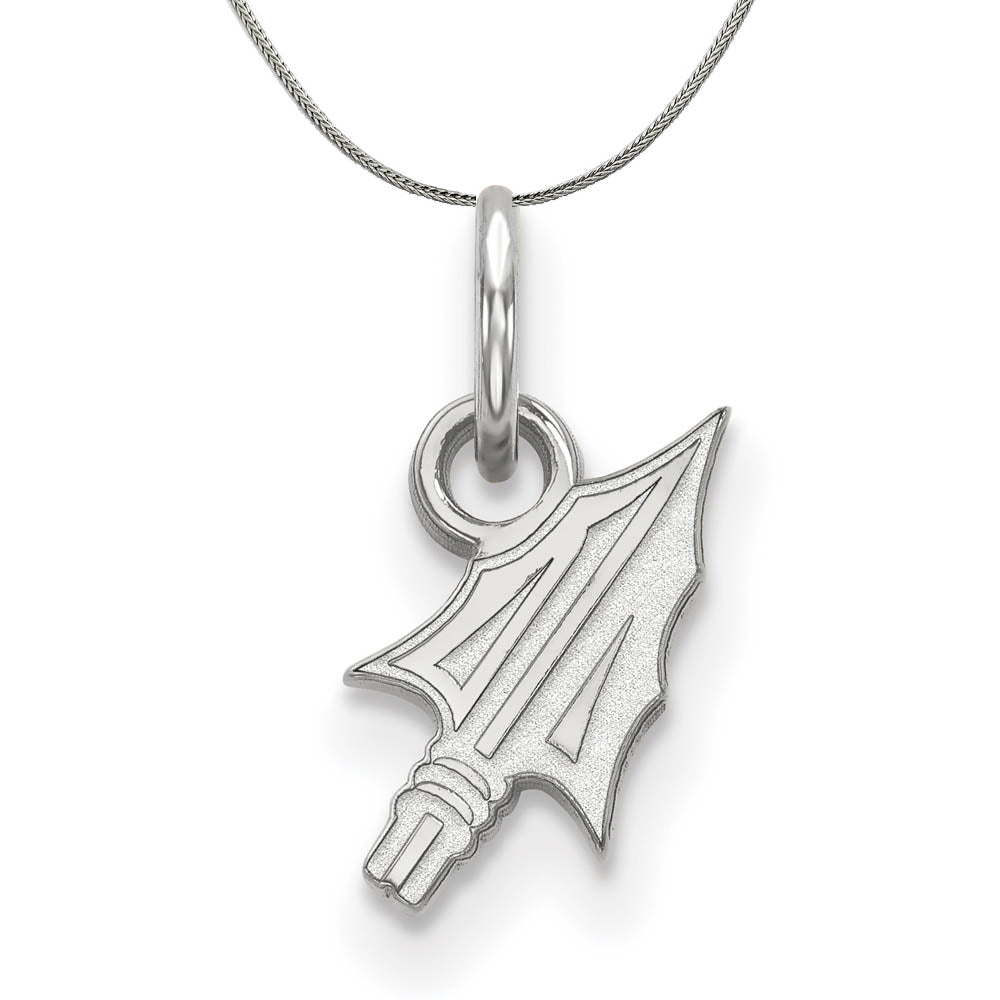 Sterling Silver Florida State XS (Tiny) Pendant Necklace, Item N17717 by The Black Bow Jewelry Co.