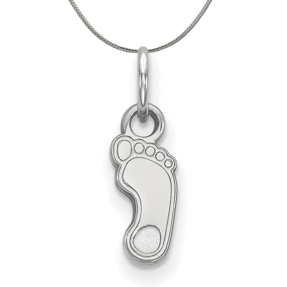 Sterling Silver North Carolina XS (Tiny) Pendant Necklace, Item N17741 by The Black Bow Jewelry Co.