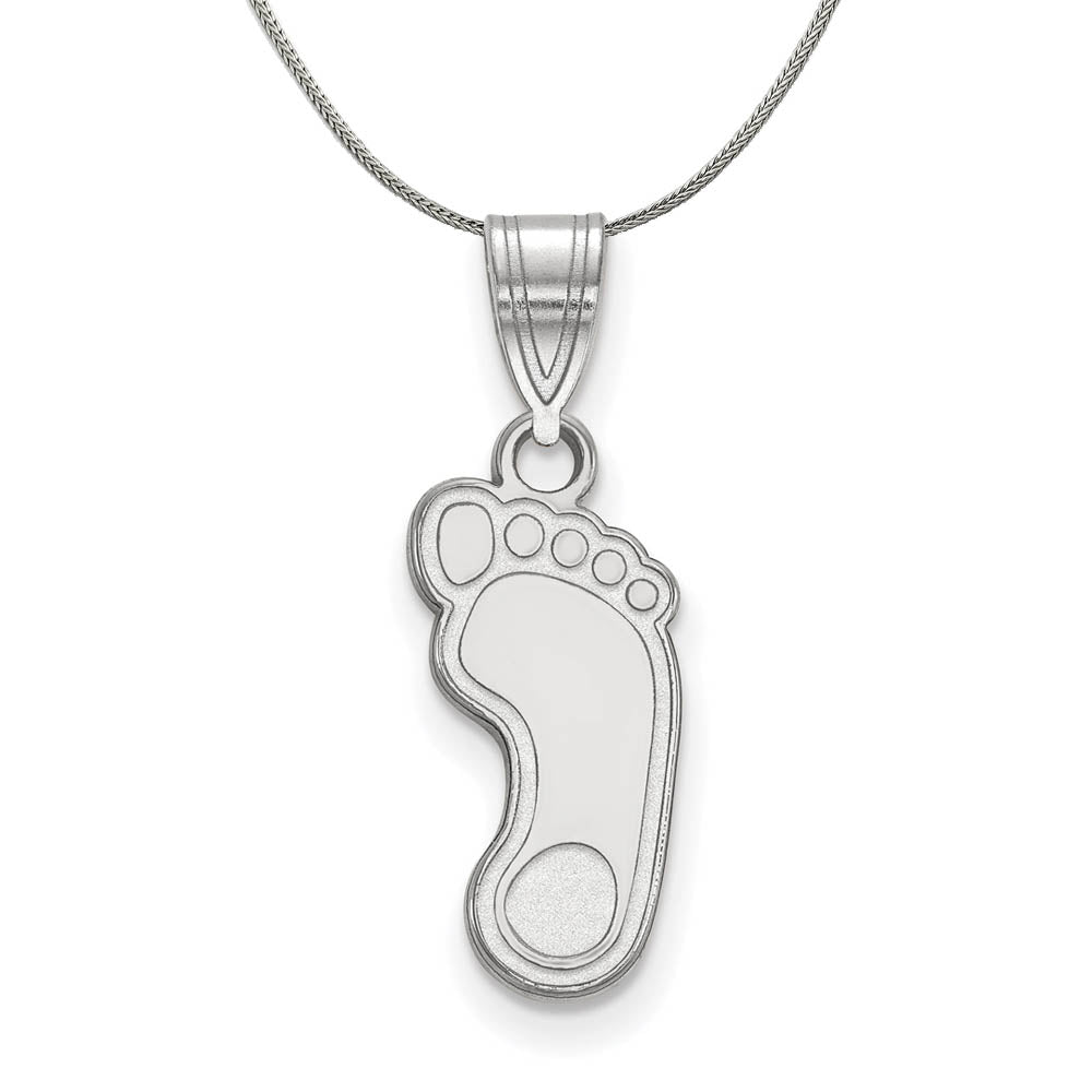 Sterling Silver North Carolina Medium Pendant Necklace, Item N17743 by The Black Bow Jewelry Co.