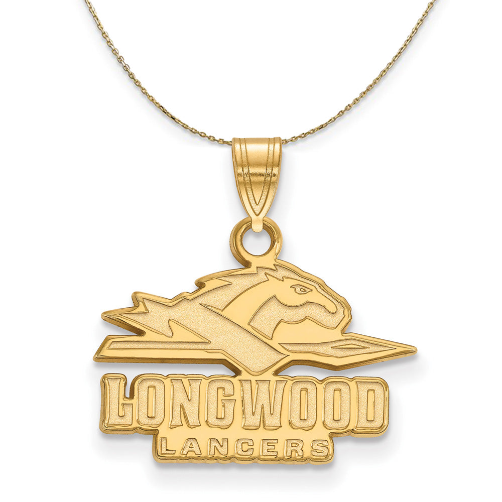 14k Yellow Gold Longwood U Small Necklace, Item N20571 by The Black Bow Jewelry Co.