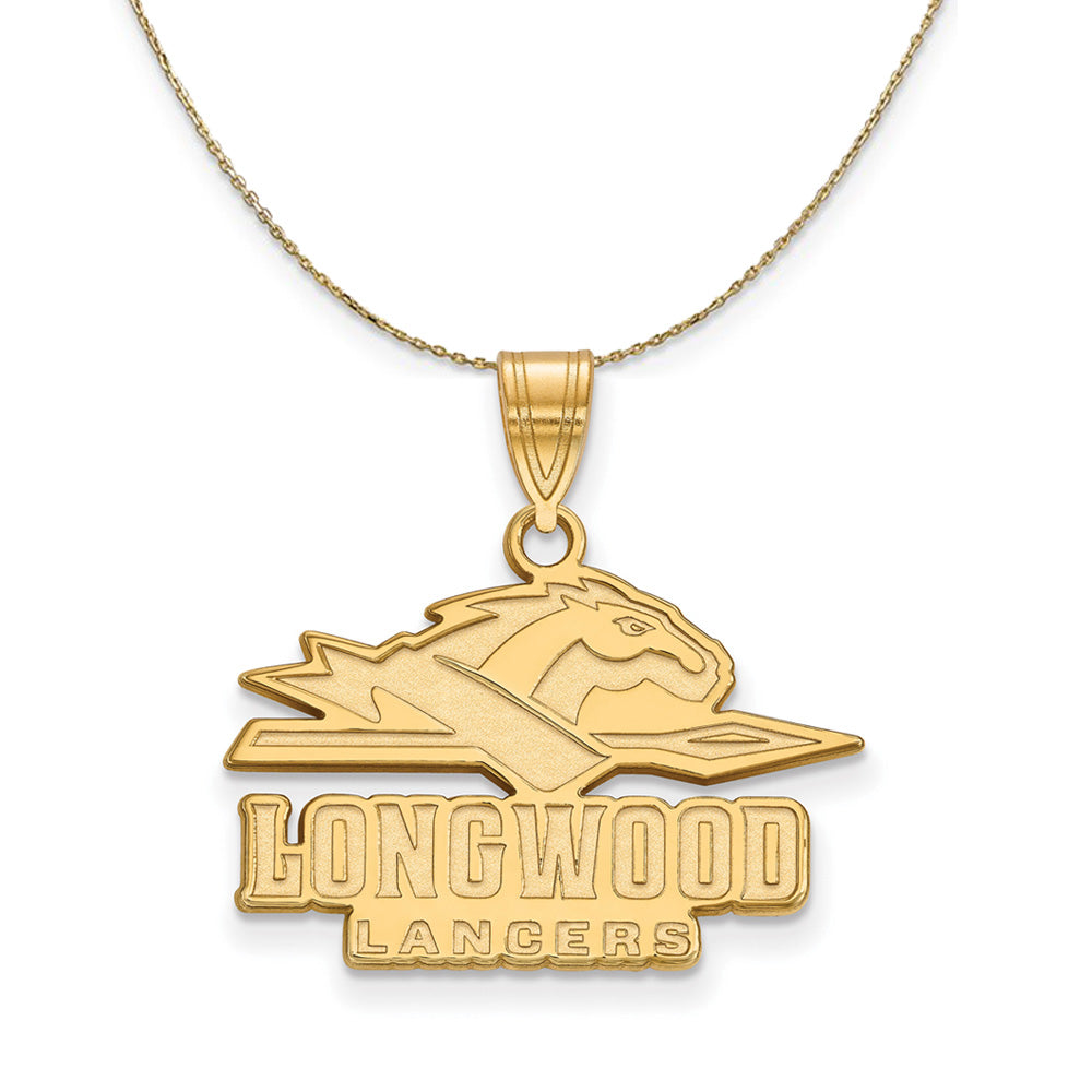 14k Yellow Gold Longwood U Medium Necklace, Item N20638 by The Black Bow Jewelry Co.