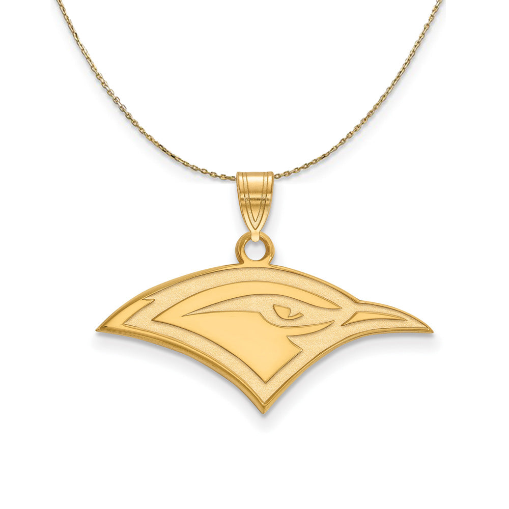 14k Yellow Gold U. of Tennessee at Chattanooga Small Necklace, Item N20732 by The Black Bow Jewelry Co.