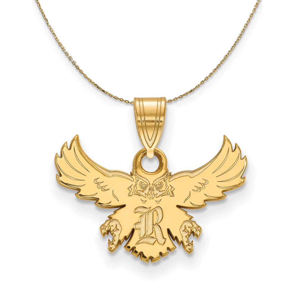 14k Yellow Gold Rice U. Small Necklace, Item N20738 by The Black Bow Jewelry Co.