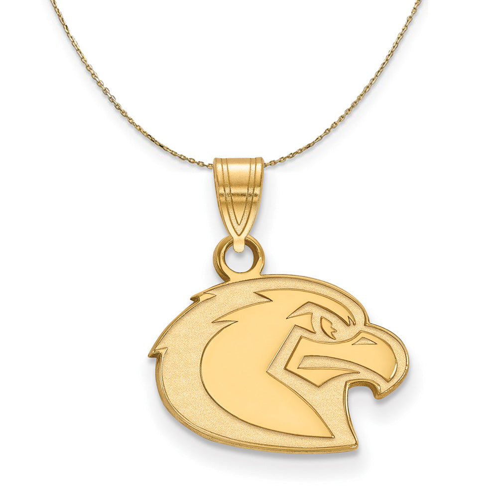 14k Yellow Gold Marquette U Small Necklace, Item N20801 by The Black Bow Jewelry Co.