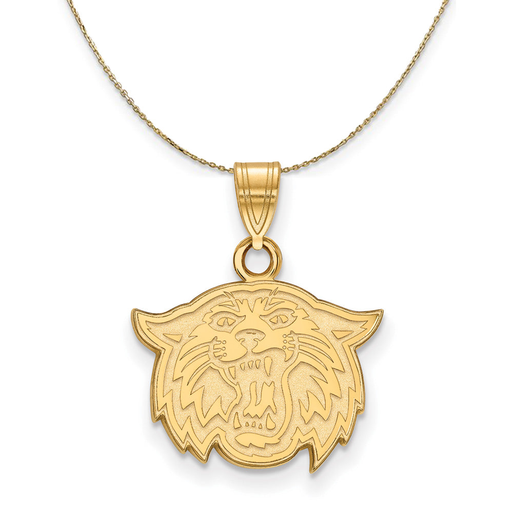 14k Yellow Gold Villanova U. Small Necklace, Item N20827 by The Black Bow Jewelry Co.