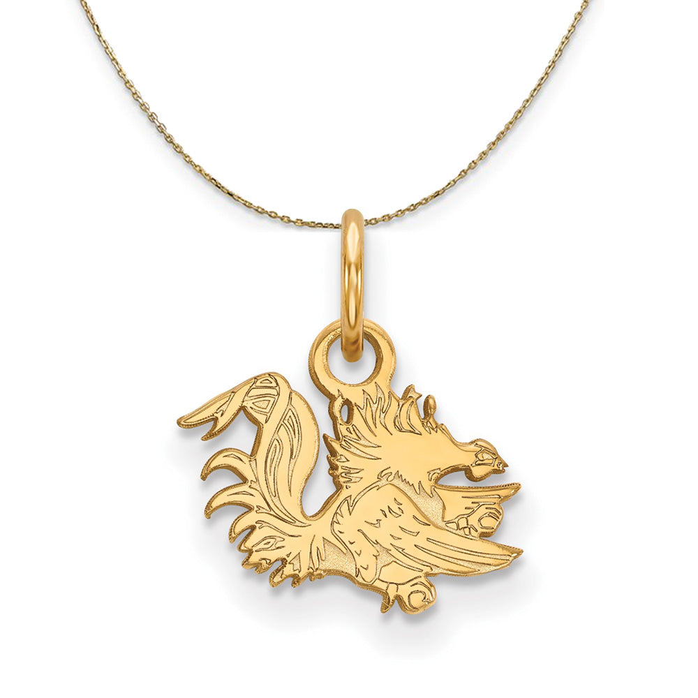 14k Yellow Gold South Carolina X-Small Necklace, Item N20879 by The Black Bow Jewelry Co.