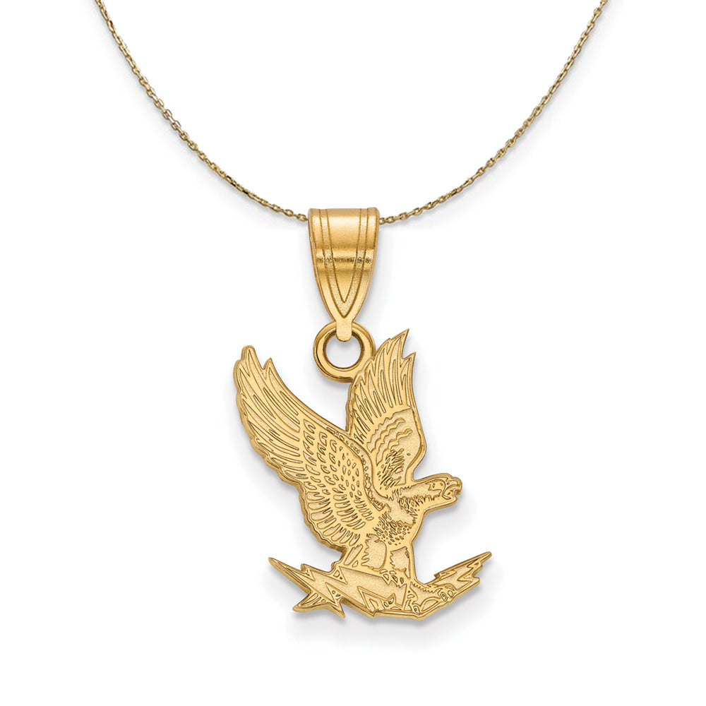 14k Yellow Gold Air Force Academy Md Mascot Necklace, Item N21017 by The Black Bow Jewelry Co.
