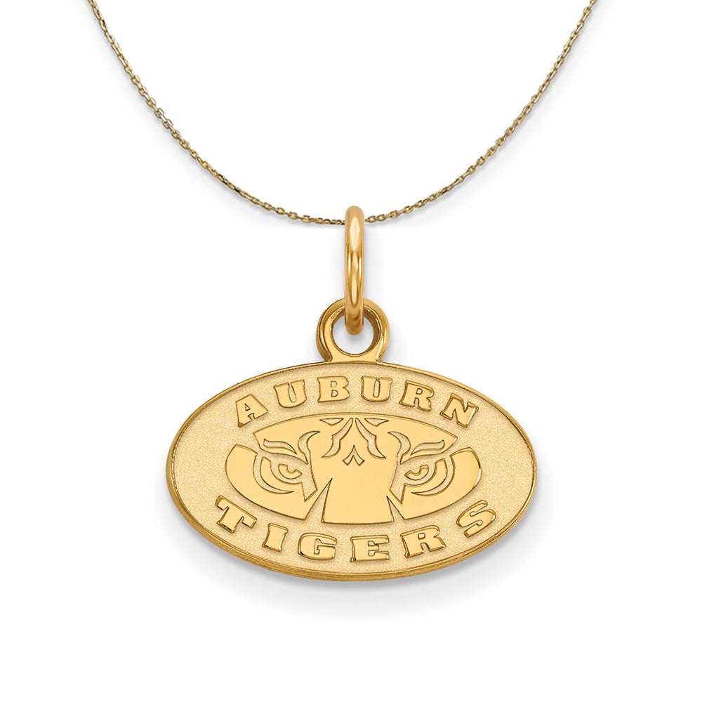 14k Yellow Gold Auburn U X-Small Necklace, Item N21381 by The Black Bow Jewelry Co.