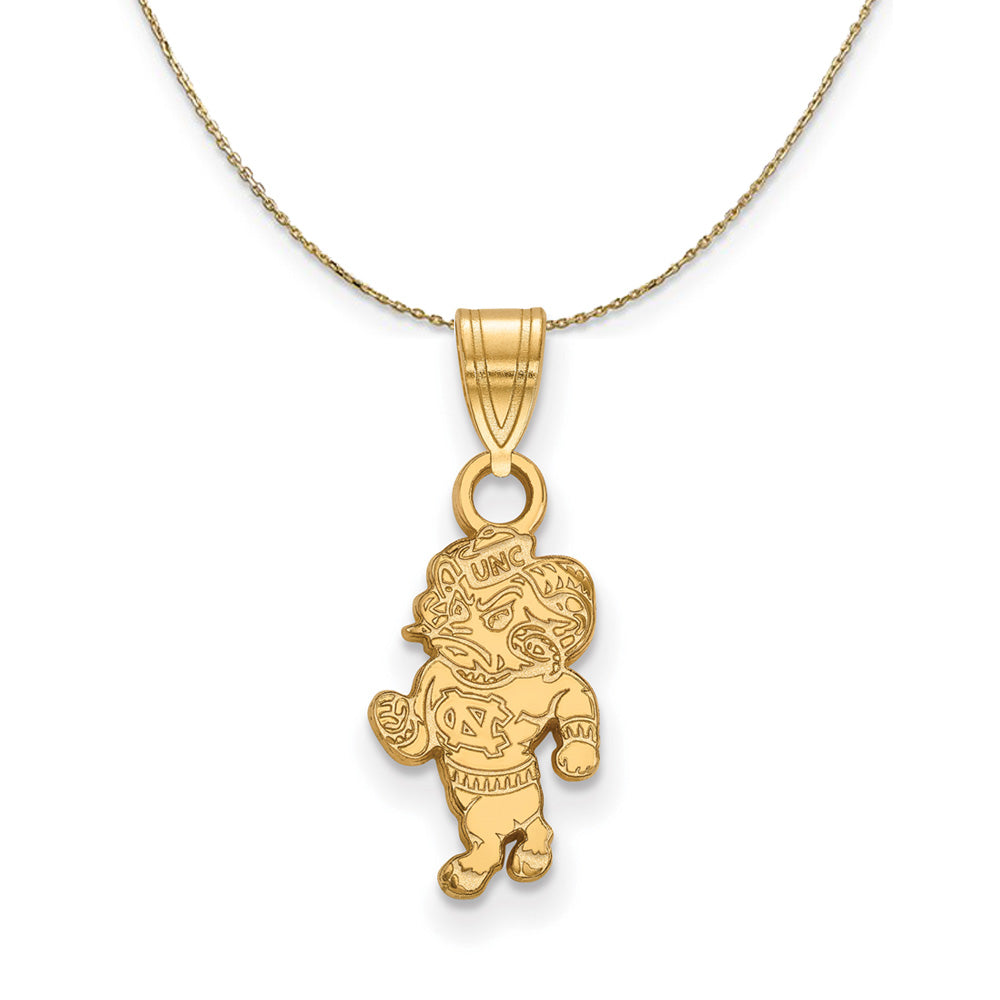 14k Yellow Gold North Carolina Small Necklace, Item N21414 by The Black Bow Jewelry Co.