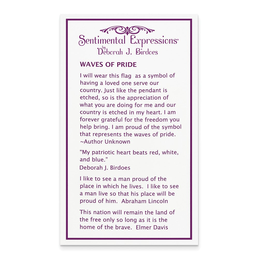 Alternate view of the Sterling Silver & Rubber Cord Antique Waves of Pride Necklace, 22 Inch by The Black Bow Jewelry Co.