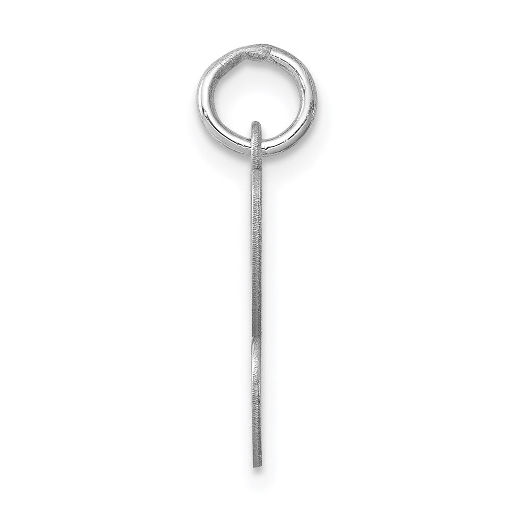 Alternate view of the Sterling Silver, Sophia Collection, Small Script Initial C Pendant by The Black Bow Jewelry Co.