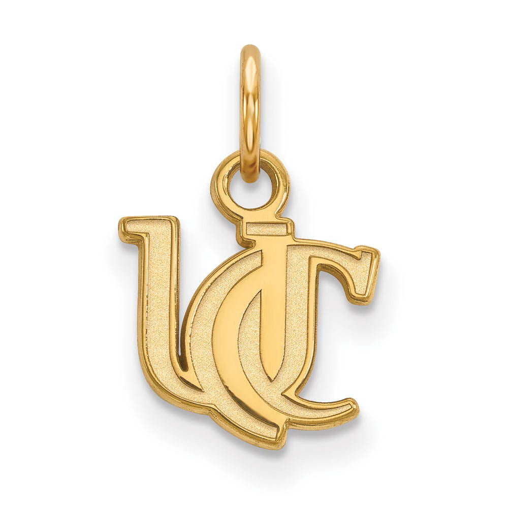 14k Yellow Gold U of Cincinnati XS (Tiny) Charm or Pendant, Item P14740 by The Black Bow Jewelry Co.