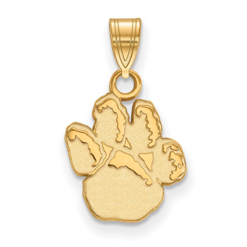 14k Yellow Gold U. of Pittsburgh Small Pendant, Item P14811 by The Black Bow Jewelry Co.