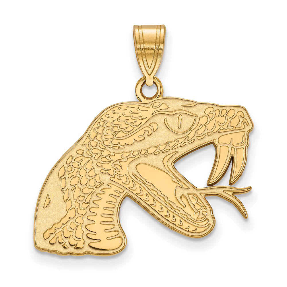 10k Yellow Gold Florida A&M U Large Pendant, Item P16190 by The Black Bow Jewelry Co.