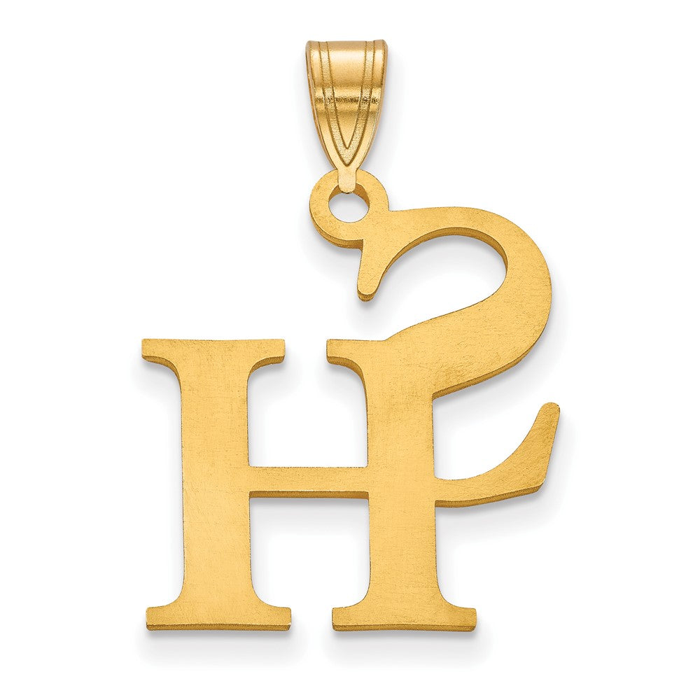 Alternate view of the 10k Yellow Gold Sam Houston State Large Pendant by The Black Bow Jewelry Co.