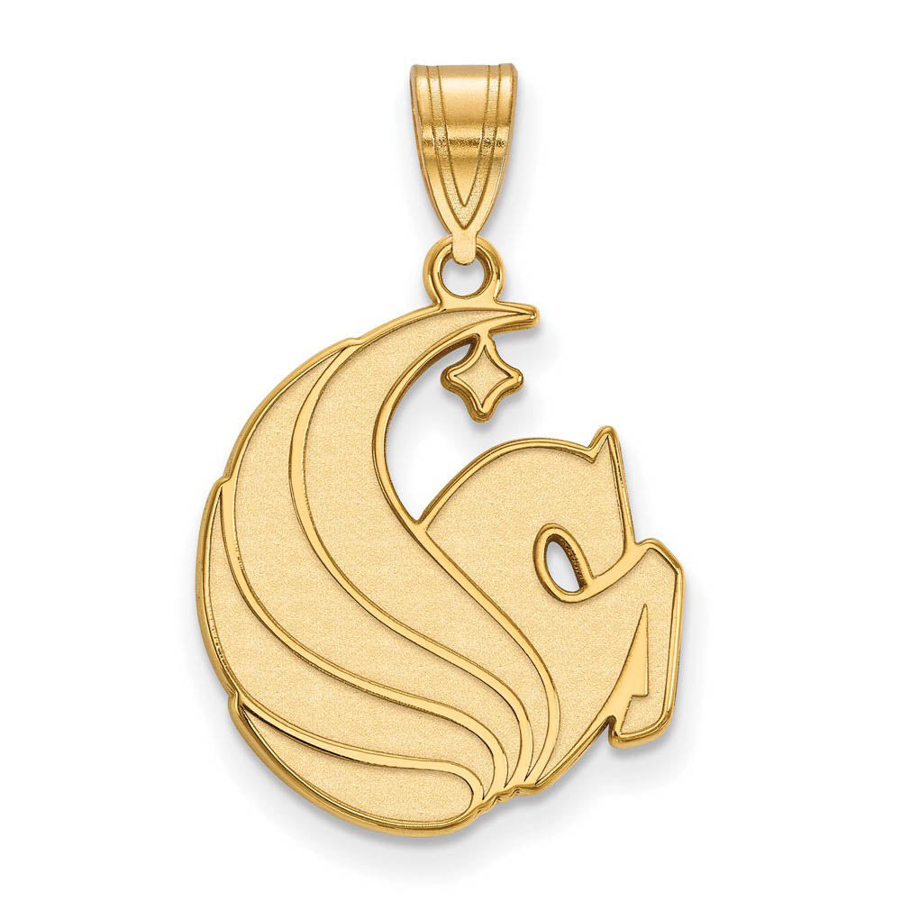 14k Yellow Gold Central Florida Large Pendant, Item P17192 by The Black Bow Jewelry Co.