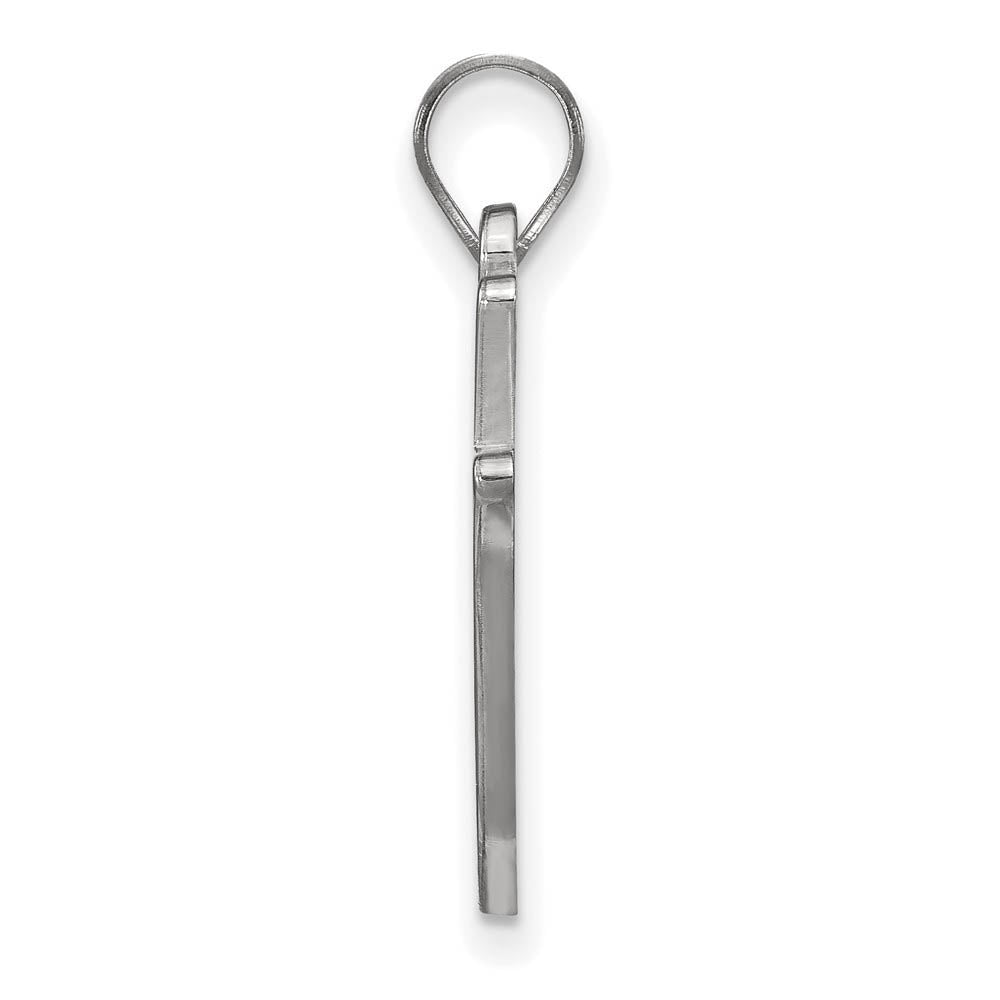 Alternate view of the Sterling Silver Southern U. Large Pendant by The Black Bow Jewelry Co.