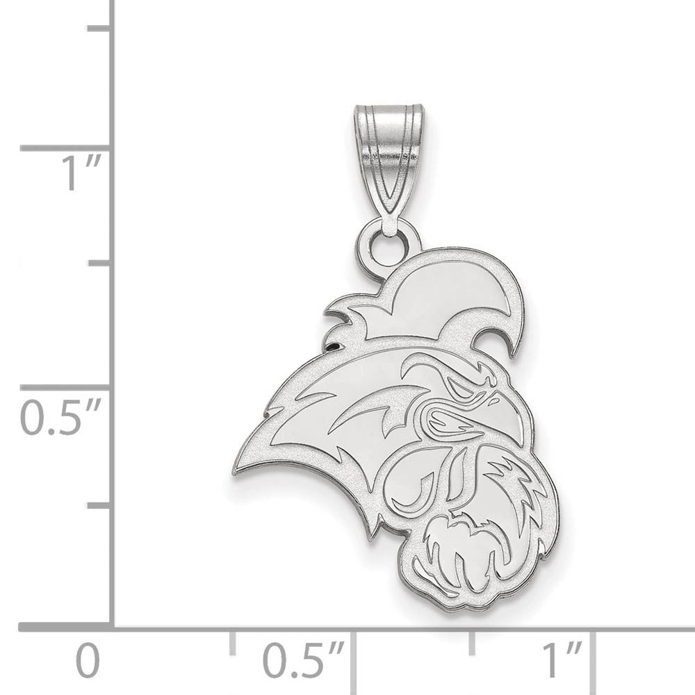 Alternate view of the Sterling Silver Coastal Carolina U Large Mascot Pendant by The Black Bow Jewelry Co.