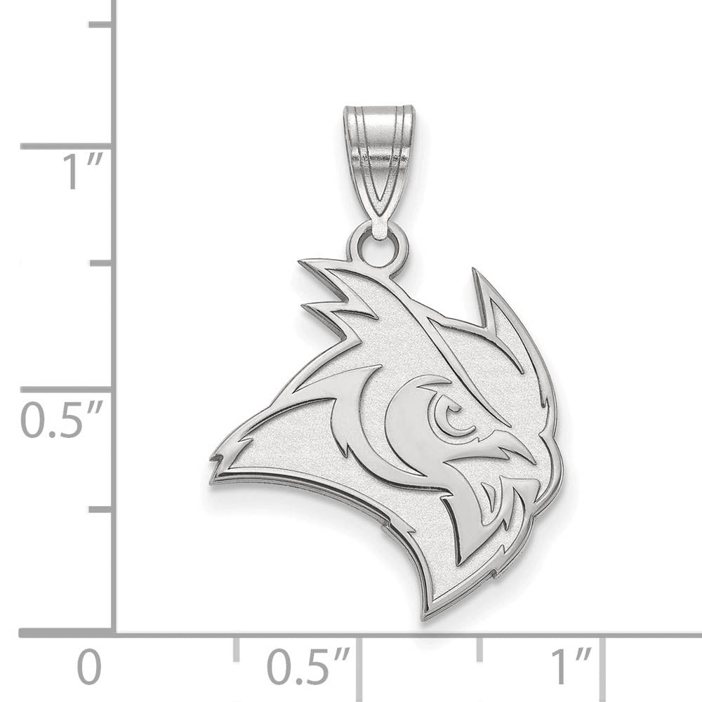 Alternate view of the Sterling Silver Rice U. Large Pendant by The Black Bow Jewelry Co.