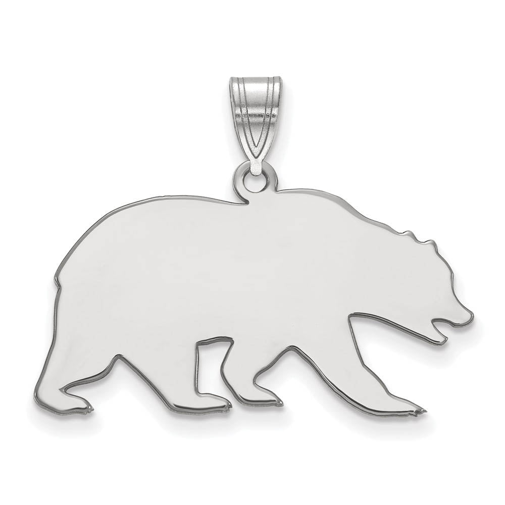 Sterling Silver California Berkeley Large Mascot Pendant, Item P18220 by The Black Bow Jewelry Co.