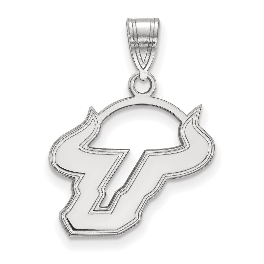 Sterling Silver South Florida Medium Pendant, Item P19453 by The Black Bow Jewelry Co.