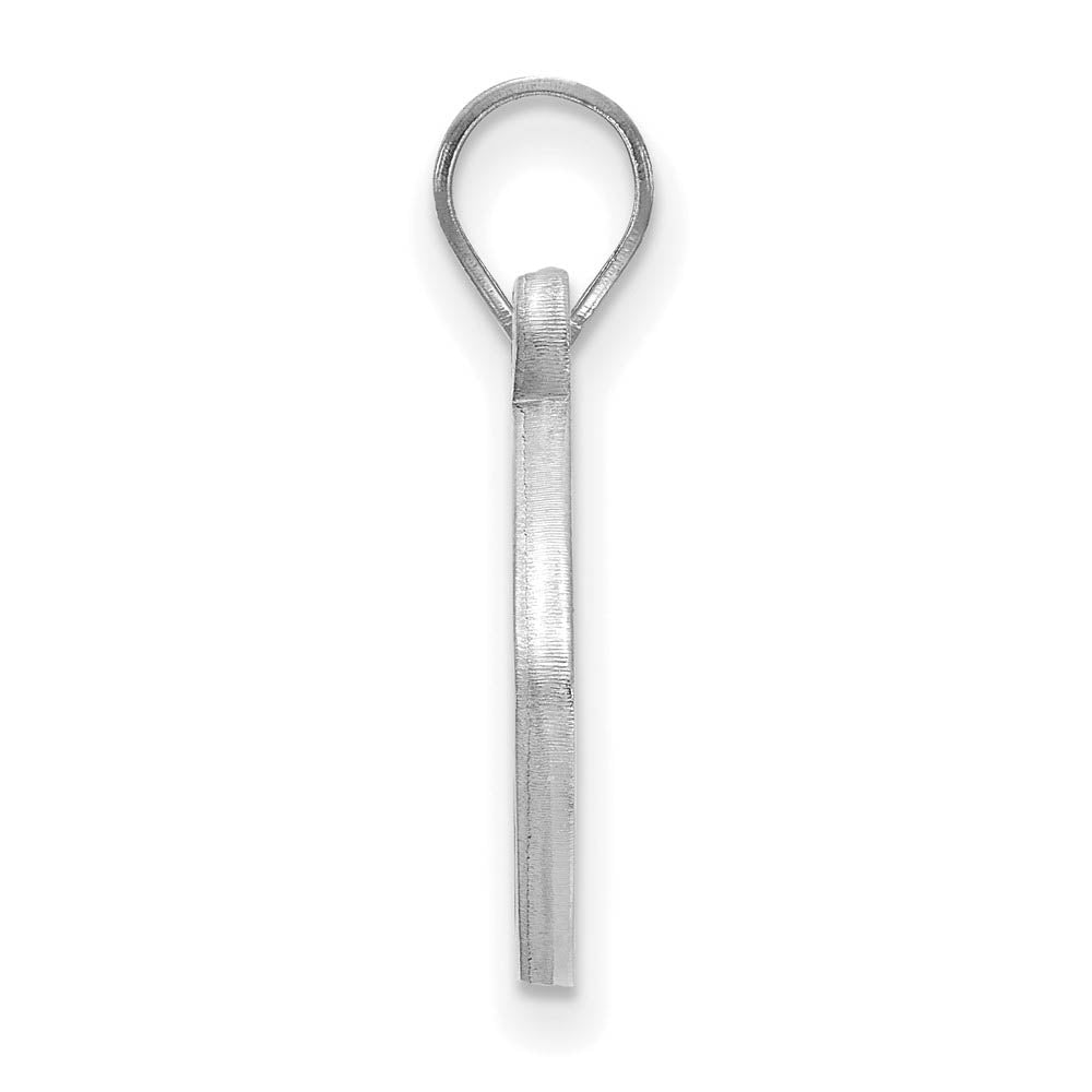 Alternate view of the Sterling Silver Kansas State Football Pendant by The Black Bow Jewelry Co.