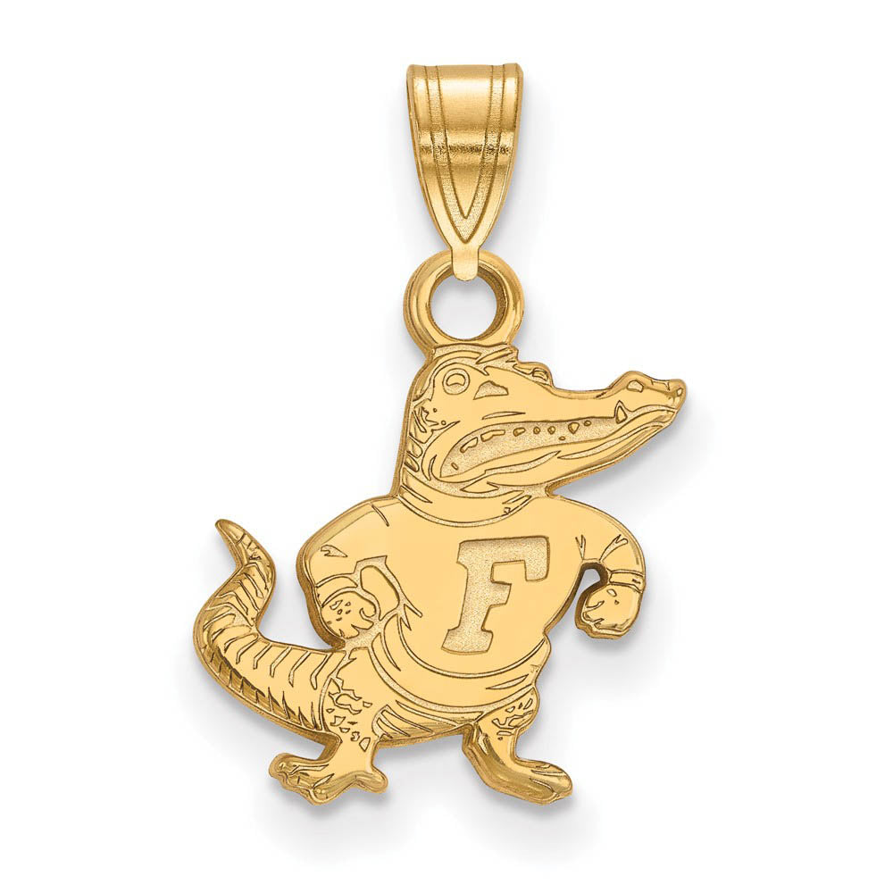 14k Yellow Gold U of Florida Small Pendant, Item P20721 by The Black Bow Jewelry Co.